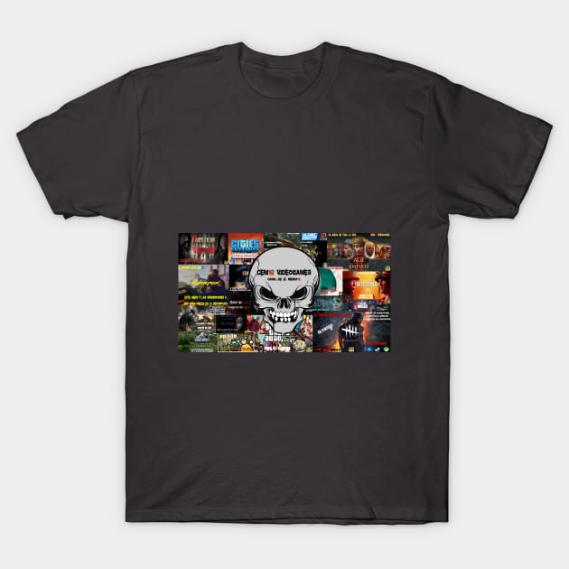 Cem12 Videogames T-Shirt by skullbox